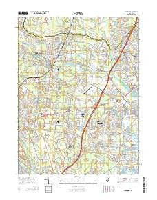 Lakewood New Jersey Historical topographic map, 1:24000 scale, 7.5 X 7.5 Minute, Year 2014