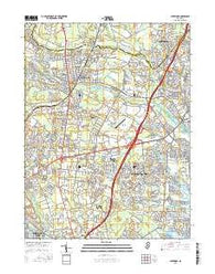 Lakewood New Jersey Current topographic map, 1:24000 scale, 7.5 X 7.5 Minute, Year 2016