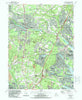 Lakewood New Jersey Historical topographic map, 1:24000 scale, 7.5 X 7.5 Minute, Year 1989