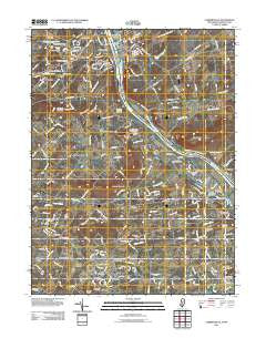 Lambertville New Jersey Historical topographic map, 1:24000 scale, 7.5 X 7.5 Minute, Year 2011