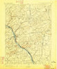 Lambertville Pennsylvania Historical topographic map, 1:62500 scale, 15 X 15 Minute, Year 1894