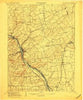 Lambertville Pennsylvania Historical topographic map, 1:62500 scale, 15 X 15 Minute, Year 1906
