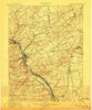 Lambertville Pennsylvania Historical topographic map, 1:62500 scale, 15 X 15 Minute, Year 1906