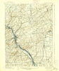 Lambertville Pennsylvania Historical topographic map, 1:62500 scale, 15 X 15 Minute, Year 1906