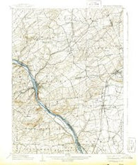 Lambertville Pennsylvania Historical topographic map, 1:62500 scale, 15 X 15 Minute, Year 1906