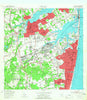 Long Branch New Jersey Historical topographic map, 1:24000 scale, 7.5 X 7.5 Minute, Year 1954