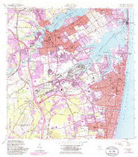 Long Branch New Jersey Historical topographic map, 1:24000 scale, 7.5 X 7.5 Minute, Year 1954