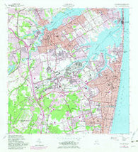 Long Branch New Jersey Historical topographic map, 1:24000 scale, 7.5 X 7.5 Minute, Year 1954