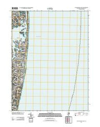 Long Branch East New Jersey Historical topographic map, 1:24000 scale, 7.5 X 7.5 Minute, Year 2011