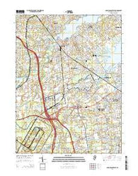 Long Branch West New Jersey Historical topographic map, 1:24000 scale, 7.5 X 7.5 Minute, Year 2014