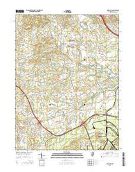 Marlboro New Jersey Historical topographic map, 1:24000 scale, 7.5 X 7.5 Minute, Year 2014