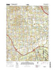 Marlboro New Jersey Current topographic map, 1:24000 scale, 7.5 X 7.5 Minute, Year 2016