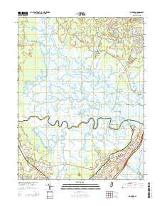 Marmora New Jersey Historical topographic map, 1:24000 scale, 7.5 X 7.5 Minute, Year 2014