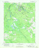 Medford Lakes New Jersey Historical topographic map, 1:24000 scale, 7.5 X 7.5 Minute, Year 1967