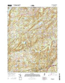 Mendham New Jersey Historical topographic map, 1:24000 scale, 7.5 X 7.5 Minute, Year 2014
