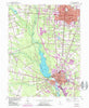 Millville New Jersey Historical topographic map, 1:24000 scale, 7.5 X 7.5 Minute, Year 1953