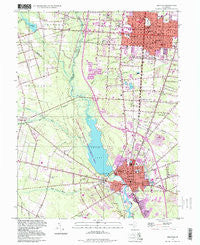 Millville New Jersey Historical topographic map, 1:24000 scale, 7.5 X 7.5 Minute, Year 1997