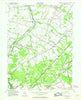 Monmouth Junction New Jersey Historical topographic map, 1:24000 scale, 7.5 X 7.5 Minute, Year 1954