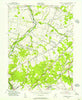 Monmouth Junction New Jersey Historical topographic map, 1:24000 scale, 7.5 X 7.5 Minute, Year 1954
