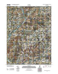 Monmouth Junction New Jersey Historical topographic map, 1:24000 scale, 7.5 X 7.5 Minute, Year 2011