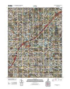 Moorestown New Jersey Historical topographic map, 1:24000 scale, 7.5 X 7.5 Minute, Year 2011