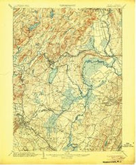 Morristown New Jersey Historical topographic map, 1:62500 scale, 15 X 15 Minute, Year 1906