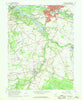 Mount Holly New Jersey Historical topographic map, 1:24000 scale, 7.5 X 7.5 Minute, Year 1967