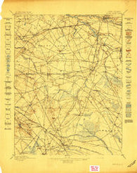 Mount Holly New Jersey Historical topographic map, 1:62500 scale, 15 X 15 Minute, Year 1898