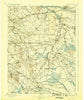 Mount Holly New Jersey Historical topographic map, 1:62500 scale, 15 X 15 Minute, Year 1898