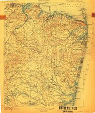 Navesink New Jersey Historical topographic map, 1:125000 scale, 30 X 30 Minute, Year 1902