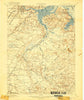 New Brunswick New Jersey Historical topographic map, 1:62500 scale, 15 X 15 Minute, Year 1901