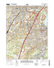 New Brunswick New Jersey Current topographic map, 1:24000 scale, 7.5 X 7.5 Minute, Year 2016