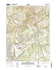 New Egypt New Jersey Current topographic map, 1:24000 scale, 7.5 X 7.5 Minute, Year 2016