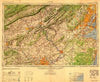 Newark New Jersey Historical topographic map, 1:250000 scale, 1 X 2 Degree, Year 1949