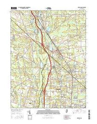Newfield New Jersey Current topographic map, 1:24000 scale, 7.5 X 7.5 Minute, Year 2016