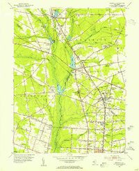 Newfield New Jersey Historical topographic map, 1:24000 scale, 7.5 X 7.5 Minute, Year 1953
