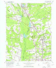 Newfield New Jersey Historical topographic map, 1:24000 scale, 7.5 X 7.5 Minute, Year 1953