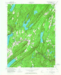 Newfoundland New Jersey Historical topographic map, 1:24000 scale, 7.5 X 7.5 Minute, Year 1954