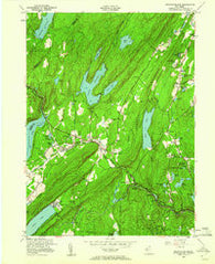Newfoundland New Jersey Historical topographic map, 1:24000 scale, 7.5 X 7.5 Minute, Year 1954