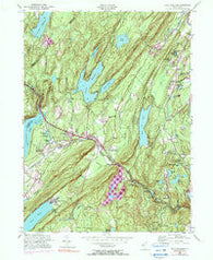 Newfoundland New Jersey Historical topographic map, 1:24000 scale, 7.5 X 7.5 Minute, Year 1954