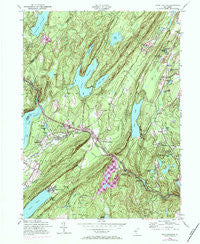 Newfoundland New Jersey Historical topographic map, 1:24000 scale, 7.5 X 7.5 Minute, Year 1954