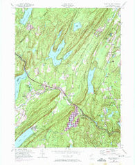 Newfoundland New Jersey Historical topographic map, 1:24000 scale, 7.5 X 7.5 Minute, Year 1954