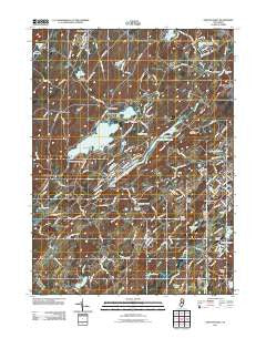 Newton West New Jersey Historical topographic map, 1:24000 scale, 7.5 X 7.5 Minute, Year 2011