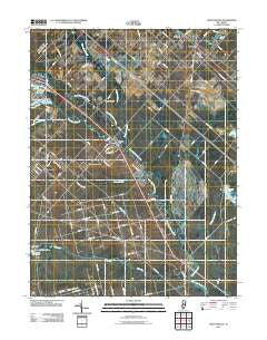 Newtonville New Jersey Historical topographic map, 1:24000 scale, 7.5 X 7.5 Minute, Year 2011