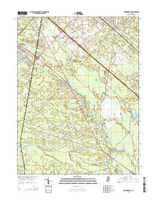 Newtonville New Jersey Historical topographic map, 1:24000 scale, 7.5 X 7.5 Minute, Year 2014