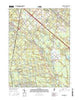 Newtonville New Jersey Current topographic map, 1:24000 scale, 7.5 X 7.5 Minute, Year 2016