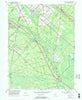 Newtonville New Jersey Historical topographic map, 1:24000 scale, 7.5 X 7.5 Minute, Year 1953