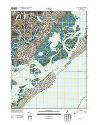 Ocean City New Jersey Historical topographic map, 1:24000 scale, 7.5 X 7.5 Minute, Year 2011