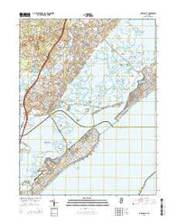 Ocean City New Jersey Historical topographic map, 1:24000 scale, 7.5 X 7.5 Minute, Year 2014