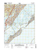 Ocean City New Jersey Current topographic map, 1:24000 scale, 7.5 X 7.5 Minute, Year 2016